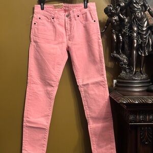 Denim Supply by Ralph Lauren Crop Skinny Leg Jeans with Smooth Denim